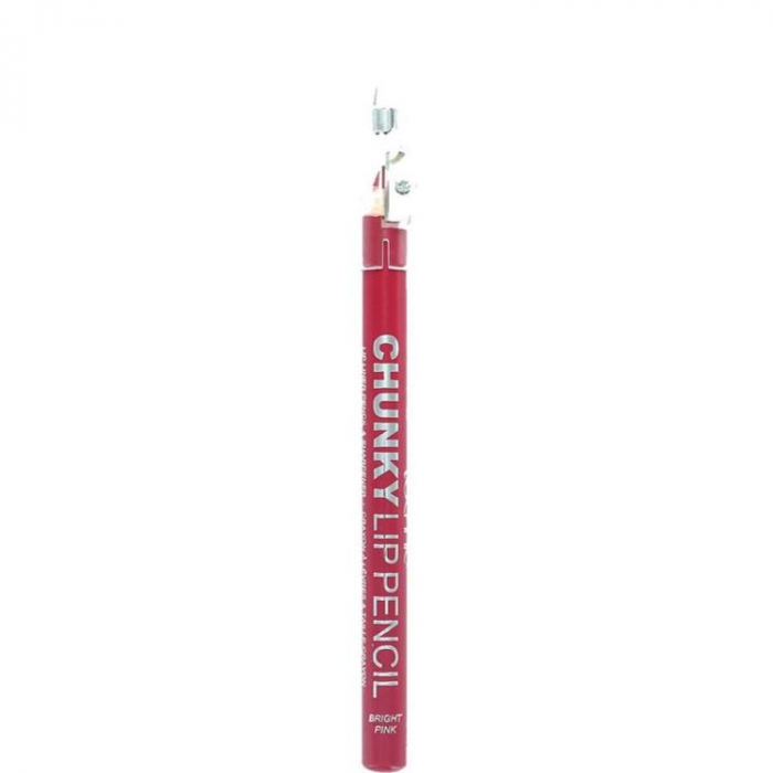 Creion De Buze Technic Chunky Lip Pencil cu ascutitoare, Bright Pink Creion De Buze Technic Chunky Lip Pencil cu ascutitoare, Bright Pink