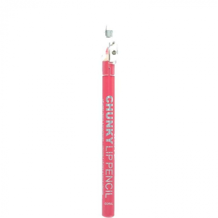 Creion De Buze Technic Chunky Lip Pencil cu ascutitoare, Coral Creion De Buze Technic Chunky Lip Pencil cu ascutitoare, Coral