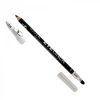 Creion de ochi Technic Eyeliner cu ascutitoare si buretel, Negru Creion de ochi Technic Eyeliner cu ascutitoare si buretel, Negru