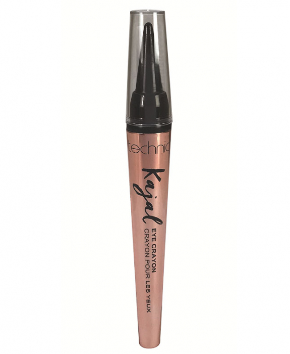 Creion de ochi Technic Kajal Eye Crayon, Negru Creion de ochi Technic Kajal Eye Crayon, Negru