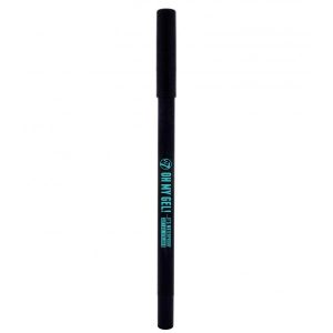 Creion De Ochi W7 OH MY GEL IT S WATERPROOF - Blackest Black