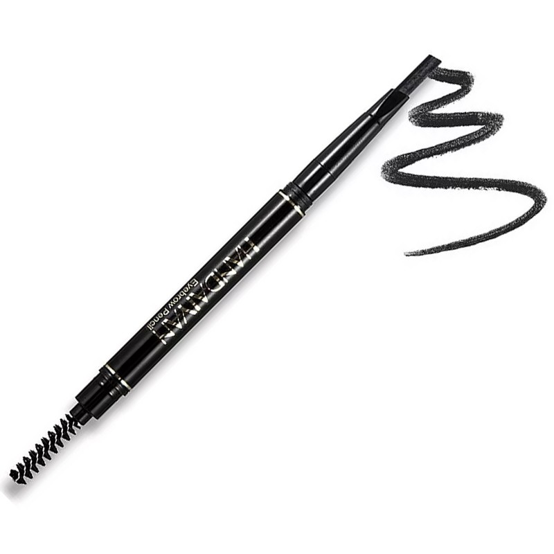 Creion sprancene 2in1 cu Perie, Waterproof, Black 01 Creion sprancene 2in1 cu Perie, Waterproof, Black 01