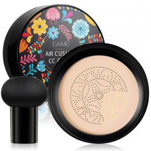 Crema Corectoare pentru Ten, CC Cream cu Efect de Matifiere si Acoperire Naturala, Elaimei Air Cushion, Natural Color, 15 g