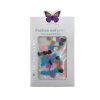 Decor Unghii Inimioare 3D Colorate Glitter