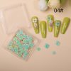 Decor Unghii NailsUp Caviar si Flori Nail Art Green