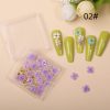 Decor Unghii NailsUp Caviar si Flori Nail Art Mov