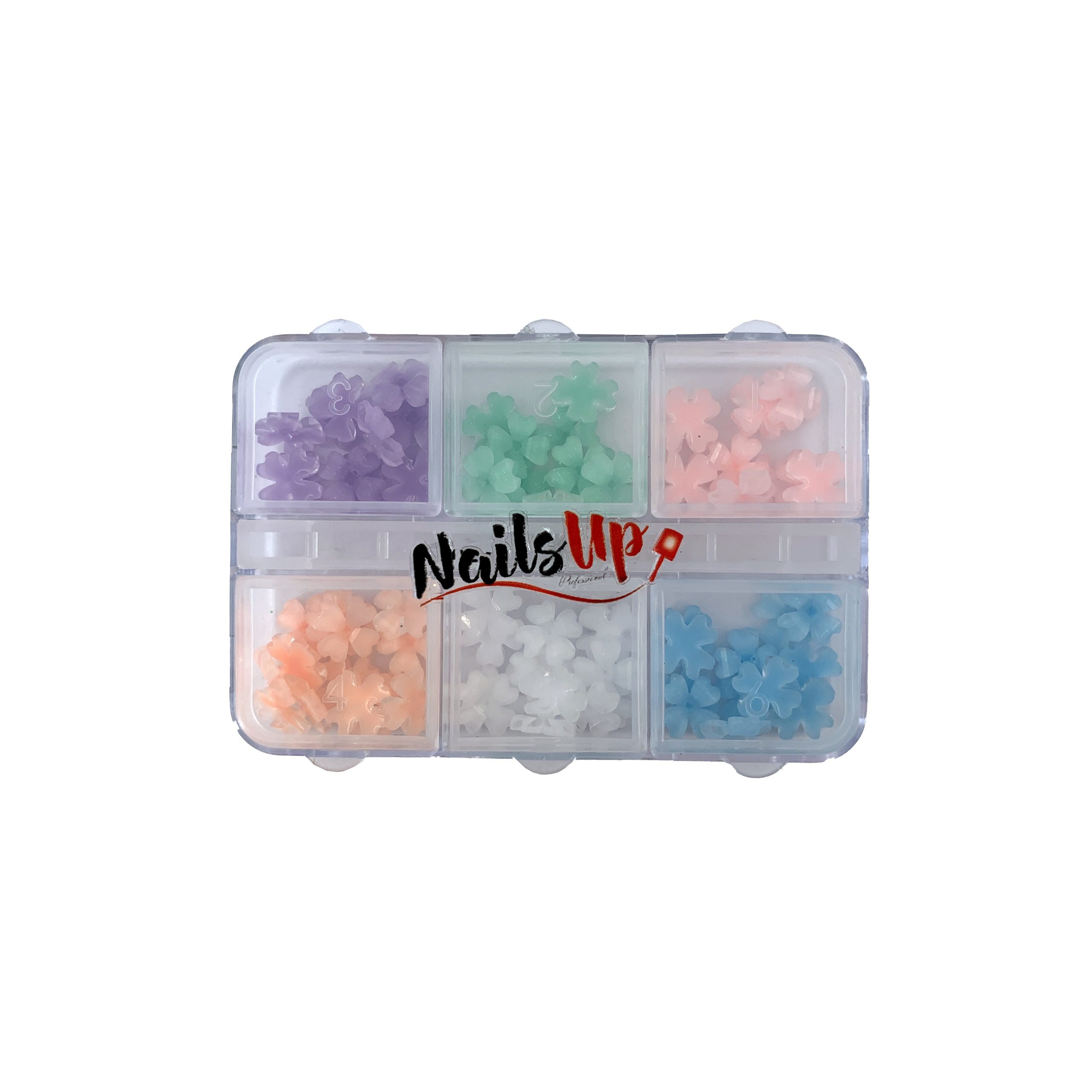 Decor Unghii NailsUp Cristale Floricele Colorate Decor Unghii NailsUp Cristale Floricele Colorate