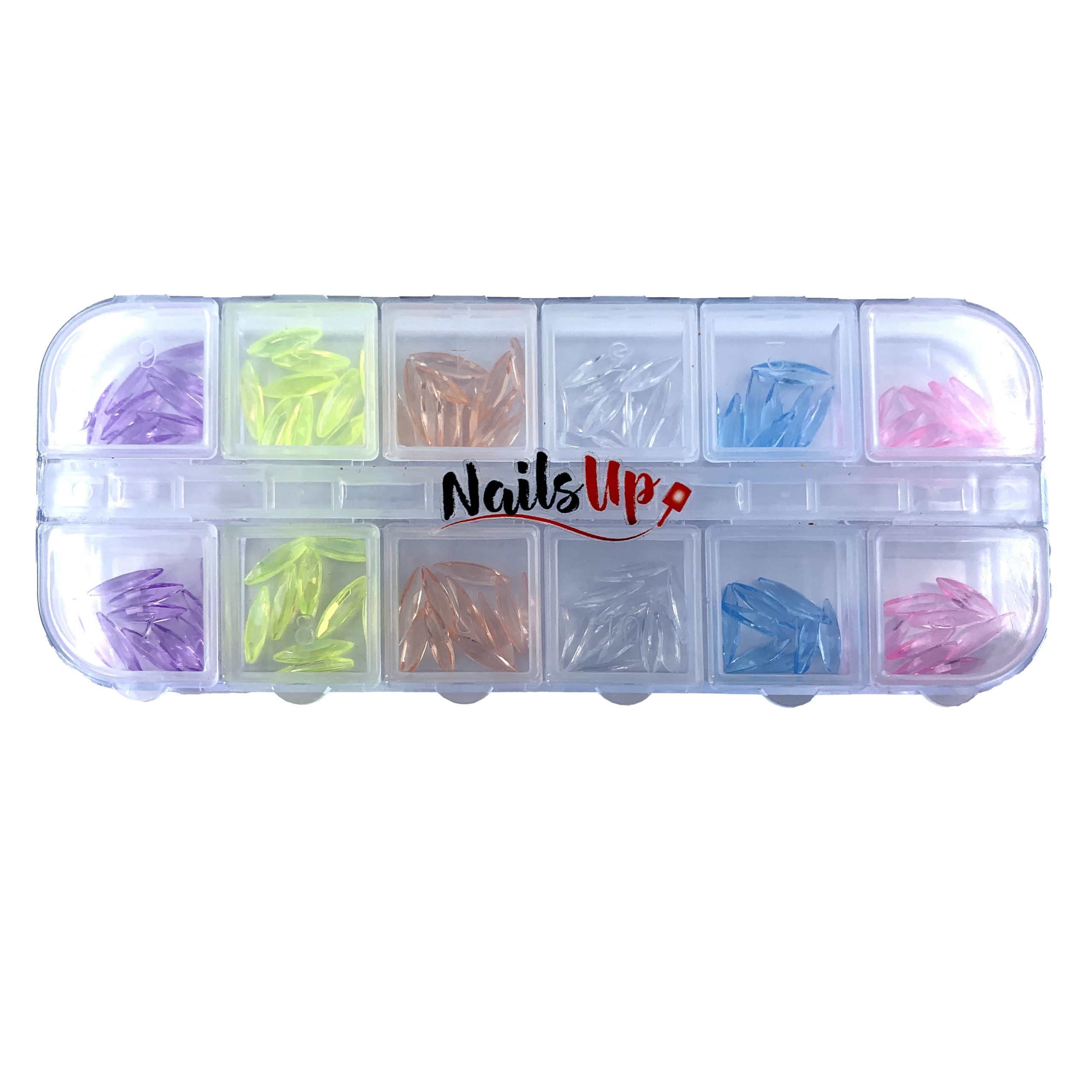 Decor Unghii NailsUp Cristale Romburi Diverse Culori Decor Unghii NailsUp Cristale Romburi Diverse Culori