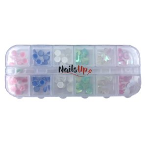 Decor Unghii NailsUp Mix Set Cristale Diverse Modele