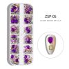 Decor Unghii NailsUp Mix Set Nail Art Purple