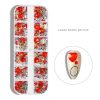 Decor Unghii NailsUp Mix Set Nail Art Red Decor Unghii NailsUp Mix Set Nail Art Red