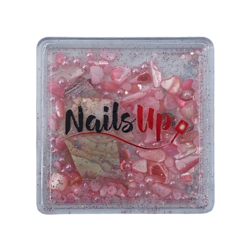 Decor Unghii NailsUp Nail Art Mix Roze 03 Decor Unghii NailsUp Nail Art Mix Roze 03