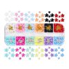 Decoratiuni pentru unghii model flori colorate