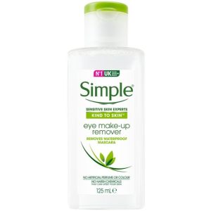 Demachiant pentru ten si ochi sensibili Simple Kind To Skin Eye Make-up Remover, 125 ml