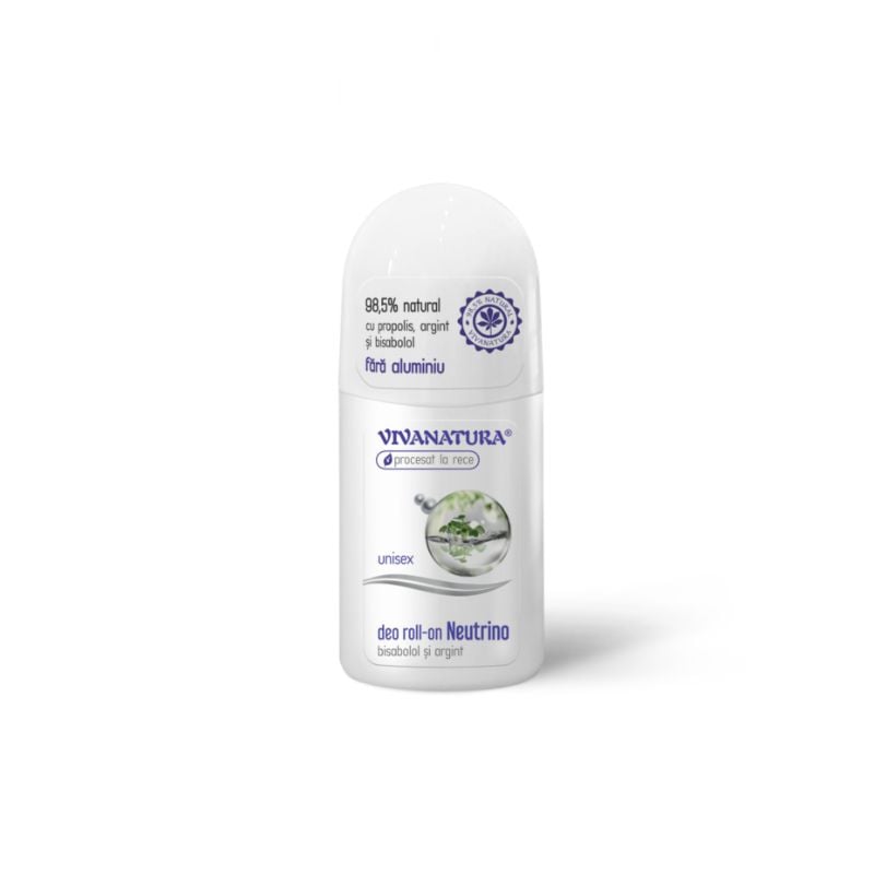 Deo Roll-on natural Neutrino, 50 ml, VivaNatura Deo Roll-on natural Neutrino, 50 ml, VivaNatura