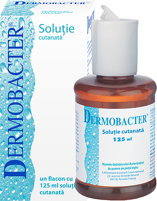Dermobacter solutie cutanata x 125ml Dermobacter solutie cutanata x 125ml