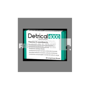 Detrical D3 4000 IU 60 comprimate filmate