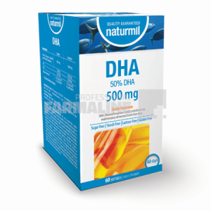 Naturmil DHA 50% 500 mg 60 capsule gelatinoase moi
