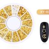 DISC 3D NAIL ART GOLD - 03