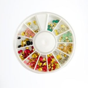 Disc Pietricele Unghii Nail Art Divers Colorate L22