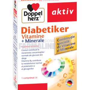 Doppelherz Aktiv Diabetiker 30 comprimate