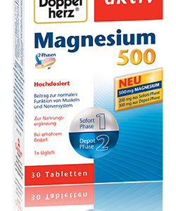 Doppelherz Aktiv Magneziu 500 mg 30 Comprimate