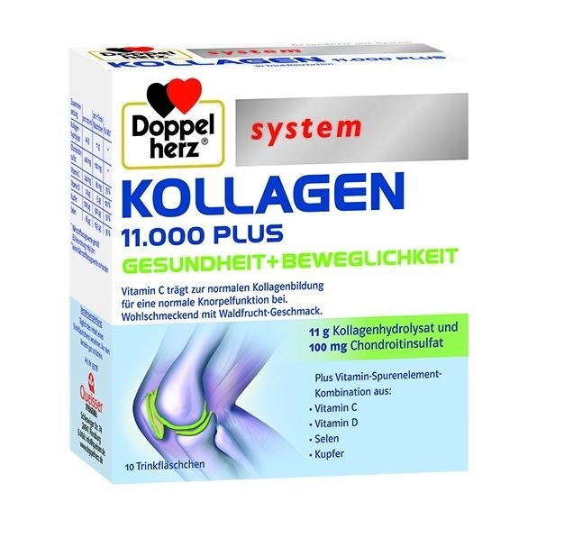 Doppelherz System Kollagen 11.000 Plus 10 Flacoane Unidoza Doppelherz System Kollagen 11.000 Plus 10 Flacoane Unidoza