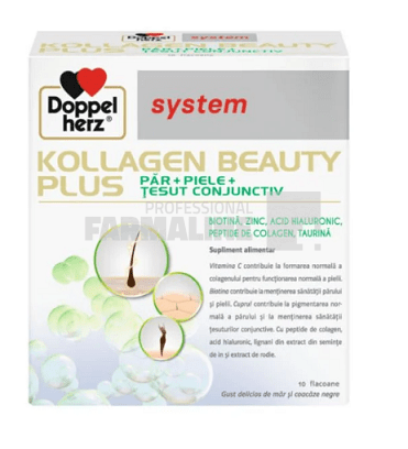 Doppelherz System Kollagen Beauty Plus 10 flacoane Doppelherz System Kollagen Beauty Plus 10 flacoane