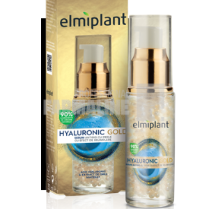 Elmiplant Hyaluronic Gold Serum pentru fata cu efect de umplere 30ml