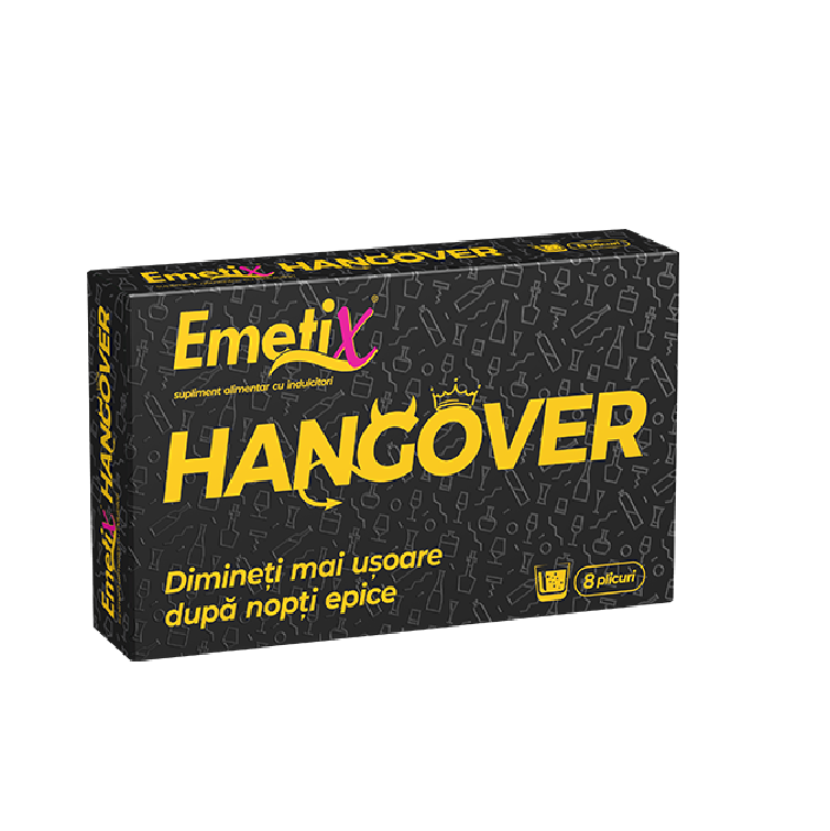 Emetix Hangover 8 plicuri Emetix Hangover 8 plicuri
