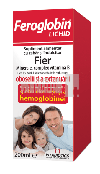 Feroglobin suspensie 200 ml Feroglobin suspensie 200 ml