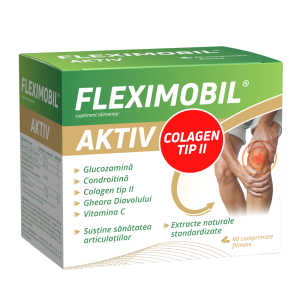 Fleximobil Aktiv Colagen Tip2 60 Comprimate Filmate Fiterman