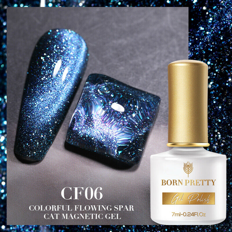 Flowing Spar Cat Magnetic Gel Born Pretty - CF06 7ml Flowing Spar Cat Magnetic Gel Born Pretty - CF06 7ml