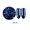 Foita decor unghii Blue 04