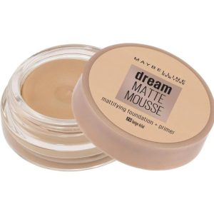 Fond de ten cu efect matifiant Maybelline New York Dream Matte Mousse SPF18, 20 Beige Eclat, 18 ml