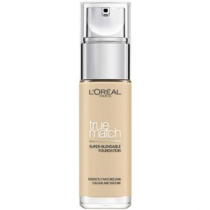 Fond De Ten L Oreal Paris True Match Super Blendable - 1.D 1.W Golden Ivory, 30 ml