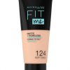 Fond de ten MAYBELLINE FIT ME Matte Poreless 124 Soft Sand, 30 ml Fond de ten MAYBELLINE FIT ME Matte Poreless 124 Soft Sand, 30 ml