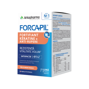Forcapil Fortifiant Keratine +, 60 capsule