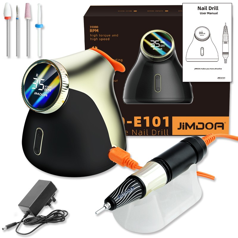 Freza Unghii Profesionala 35W, 35.000 RPM, Black Freza Unghii Profesionala 35W, 35.000 RPM, Black