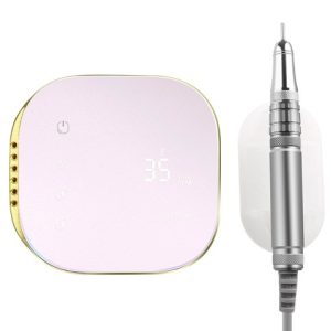 Freza Unghii Profesionala JMD-S108 Pink 48W, 35000 RPM