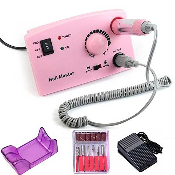 Freza Unghii Profesionala Nail Master 30.000 RPM - Roz Freza Unghii Profesionala Nail Master 30.000 RPM - Roz