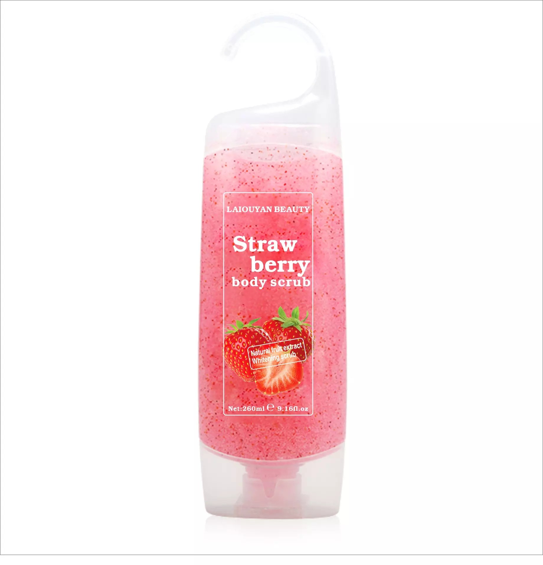 Gel De Dus Exfoliant, Body Scrub Strawberry 260ml Gel De Dus Exfoliant, Body Scrub Strawberry 260ml