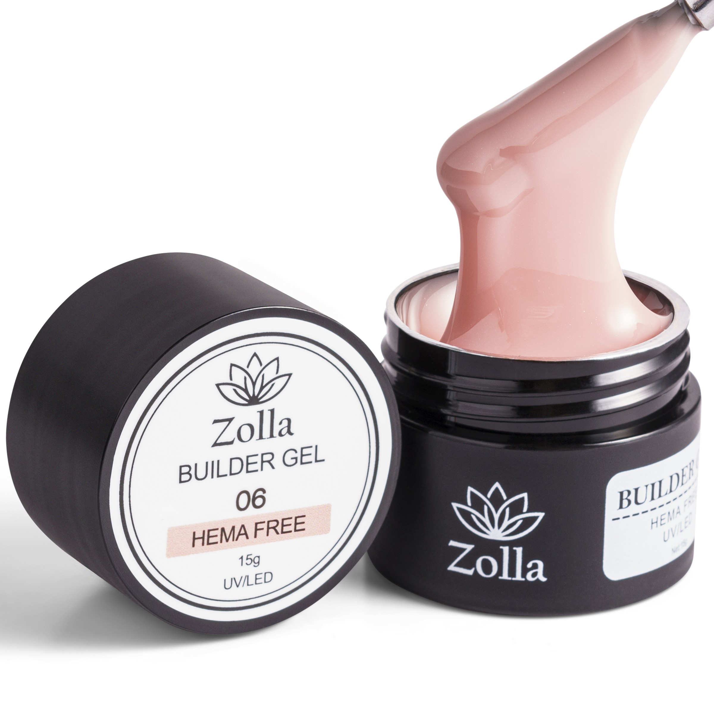Gel UV Hema Free Zolla 15g, 06 Gel UV Hema Free Zolla 15g, 06