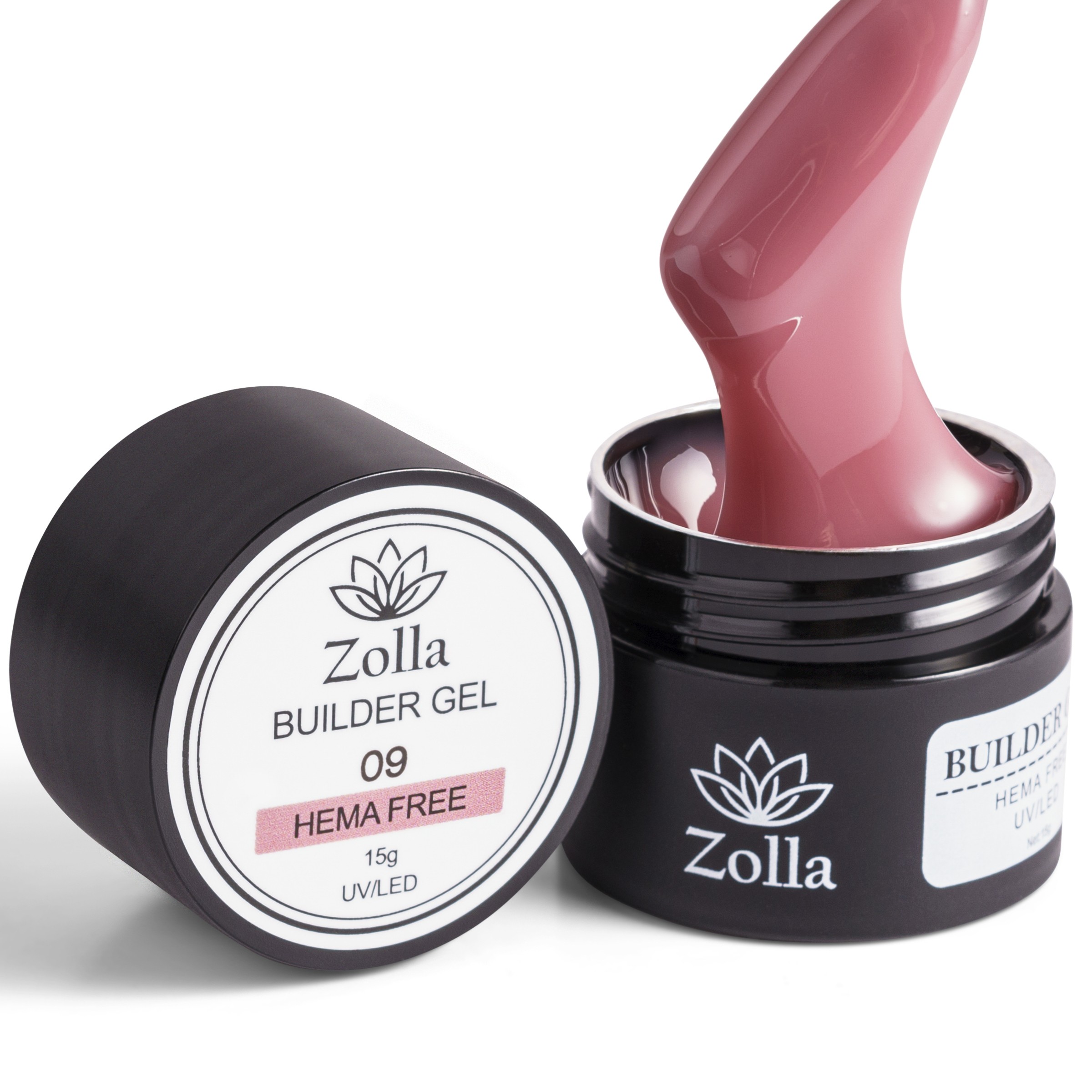 Gel UV Hema Free Zolla 15g, 09 Gel UV Hema Free Zolla 15g, 09