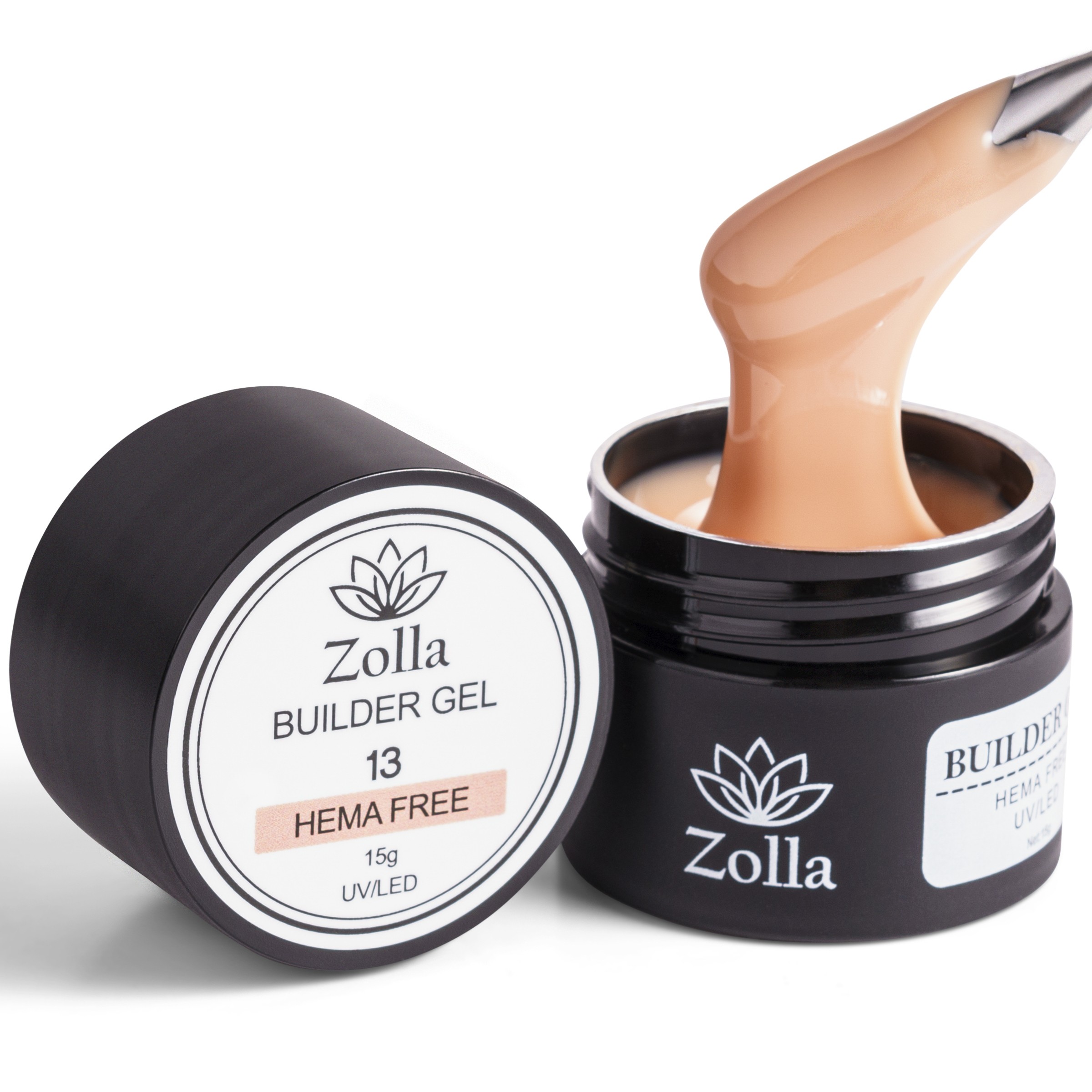 Gel UV Hema Free Zolla 15g, 13 Gel UV Hema Free Zolla 15g, 13
