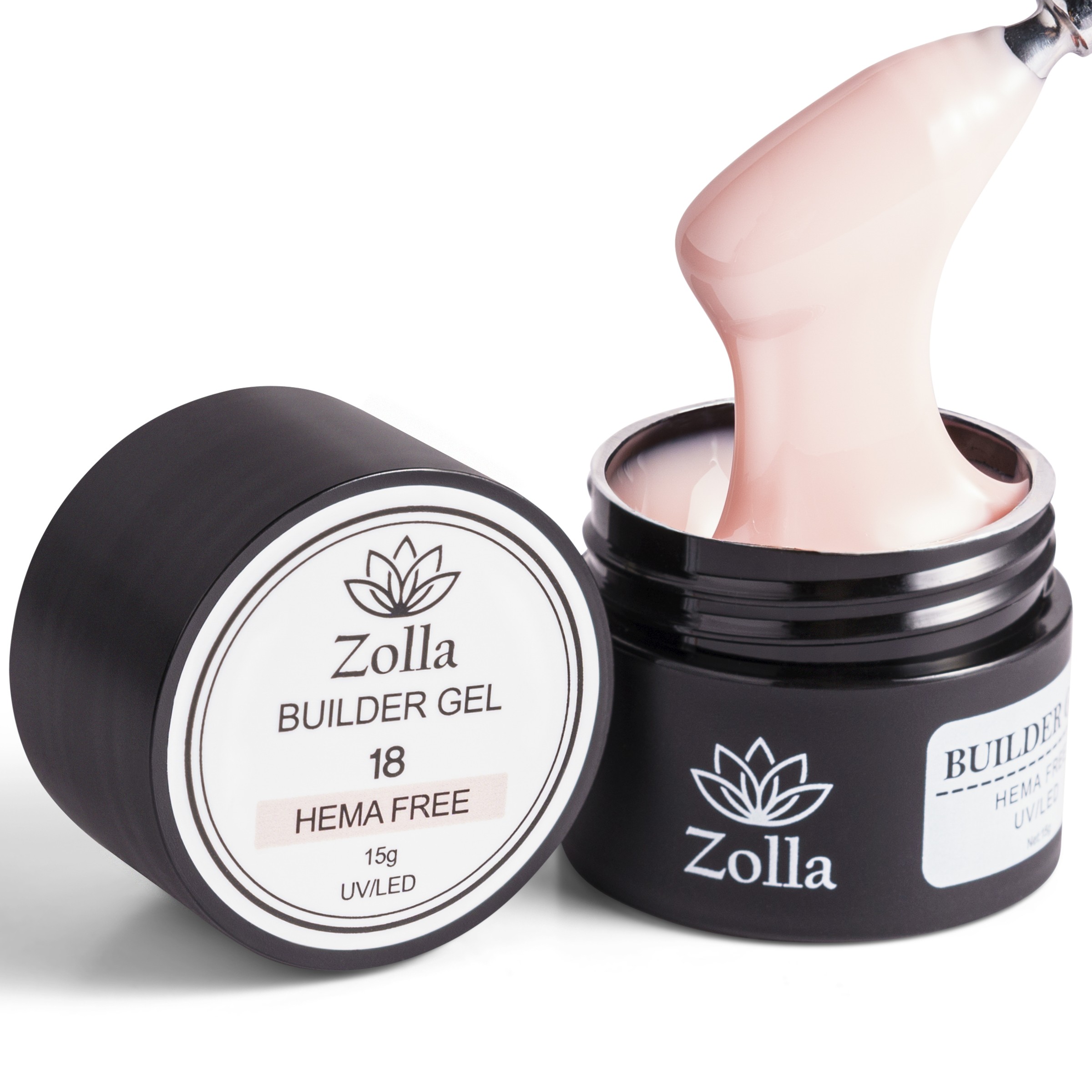 Gel UV Hema Free Zolla 15g, 18 Gel UV Hema Free Zolla 15g, 18