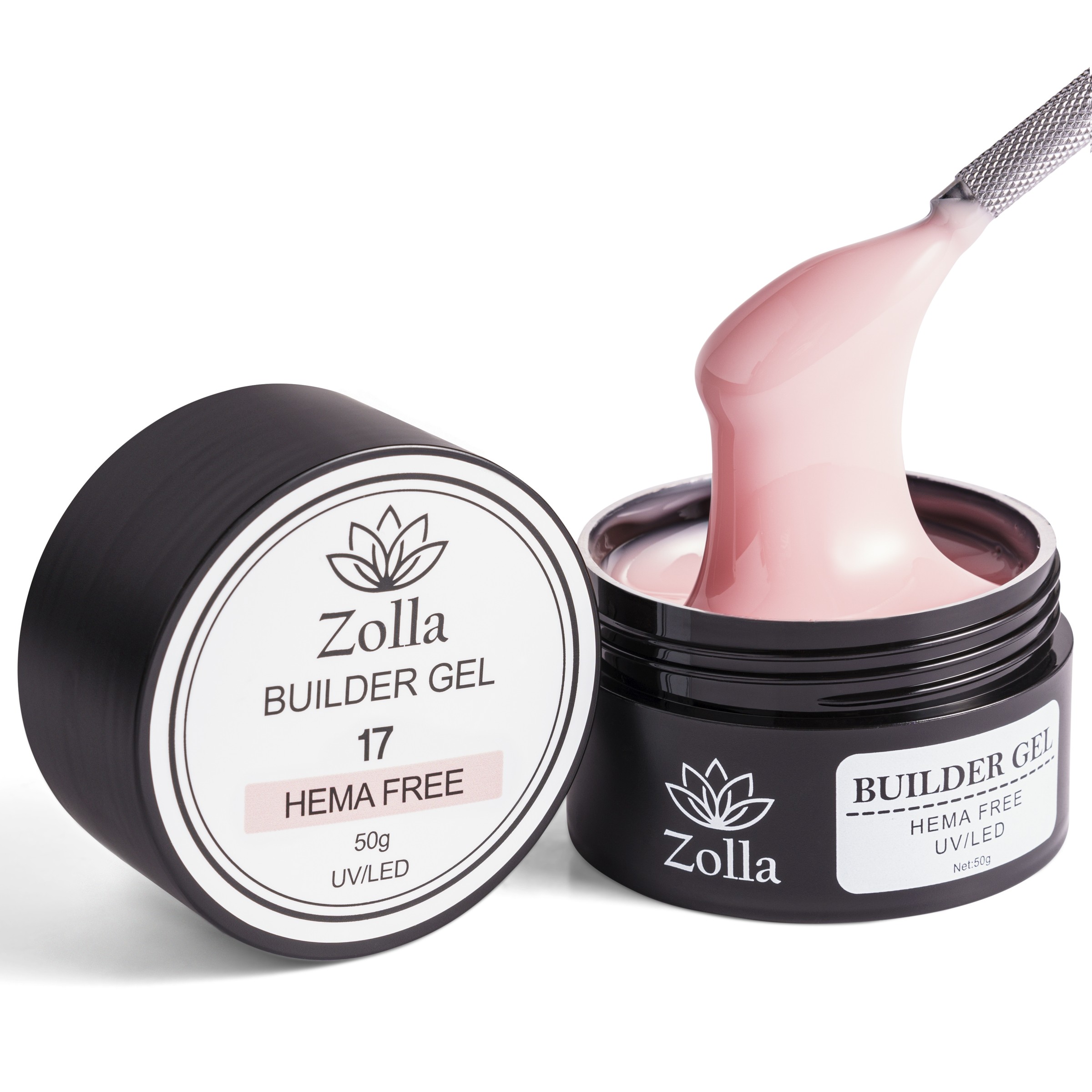 Gel UV Hema Free Zolla 50g, 17 Gel UV Hema Free Zolla 50g, 17