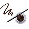 Gel Contur de Ochi cu Pensula Ultra-Rezistent Ushas Gel Eyeliner-Maro