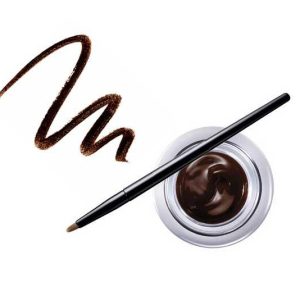 Gel Contur de Ochi cu Pensula Ultra-Rezistent Ushas Gel Eyeliner-Maro
