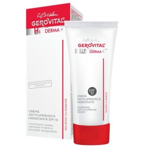 Gerovital H3 Derma+ Crema anticuperozica hidratanta SPF10 x 50ml